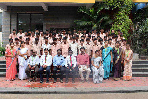 School Reach out Program - Govt.Hr.Sec.School Somangalam Students visit to DCE,  on 28 Oct 2015